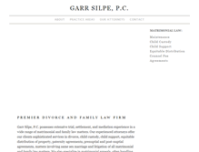 Tablet Screenshot of garrsilpe.com